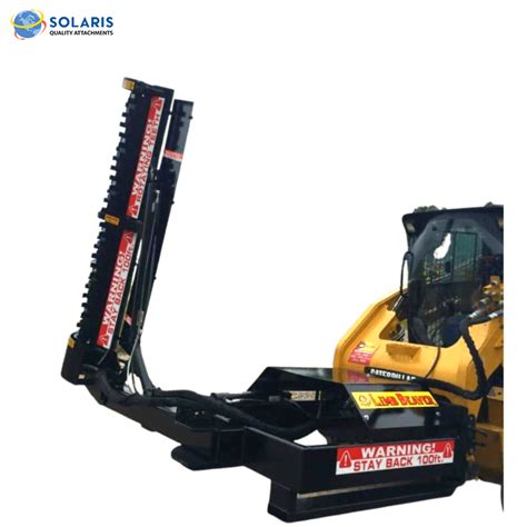 limb trimmer for skid steer|solaris tree trimmer for skid steer.